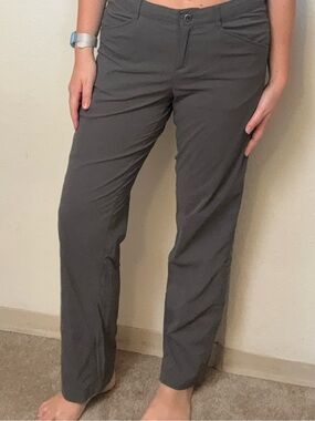 Patagonia Classic Straight-Leg Pants in Charcoal Gray